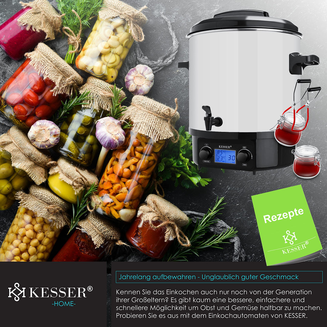 WECK Einkochautomat 2000W - Macchina Per Conserve E Cottura - Foto 7