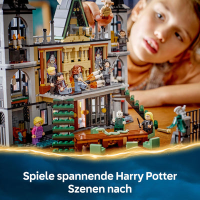 LEGO Harry Potter Landsitz der Familie Malfoy, Fantasy Spielzeug zum Sammeln und Ausstellen, Geschenk für Jungen, Mädchen und Fans der Zauberwelt, Geschenkidee mit 9 Minifiguren 76453