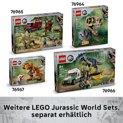 LEGO Jurassic World Dinosaurier-Fossilien: Triceratops-Schädel Modell, Dinosaurier Spielzeug für Jungen und Mädchen ab 9 Jahren, Geschenk für Kinder und Jurassic World Fans 76969