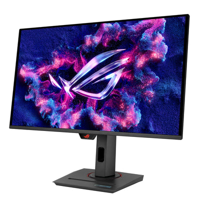 ASUS ROG Strix OLED XG27ACDNG - 27 Zoll WQHD Gaming Monitor - 360 Hz, 0.03ms GtG, G-Sync, FreeSync, AdaptiveSync, DisplayHDR 400 - QD-OLED, 16:9, DP 1.4 DSC, HDMI 2.1, USB-C mit 90W, USB-Hub, Ergo.