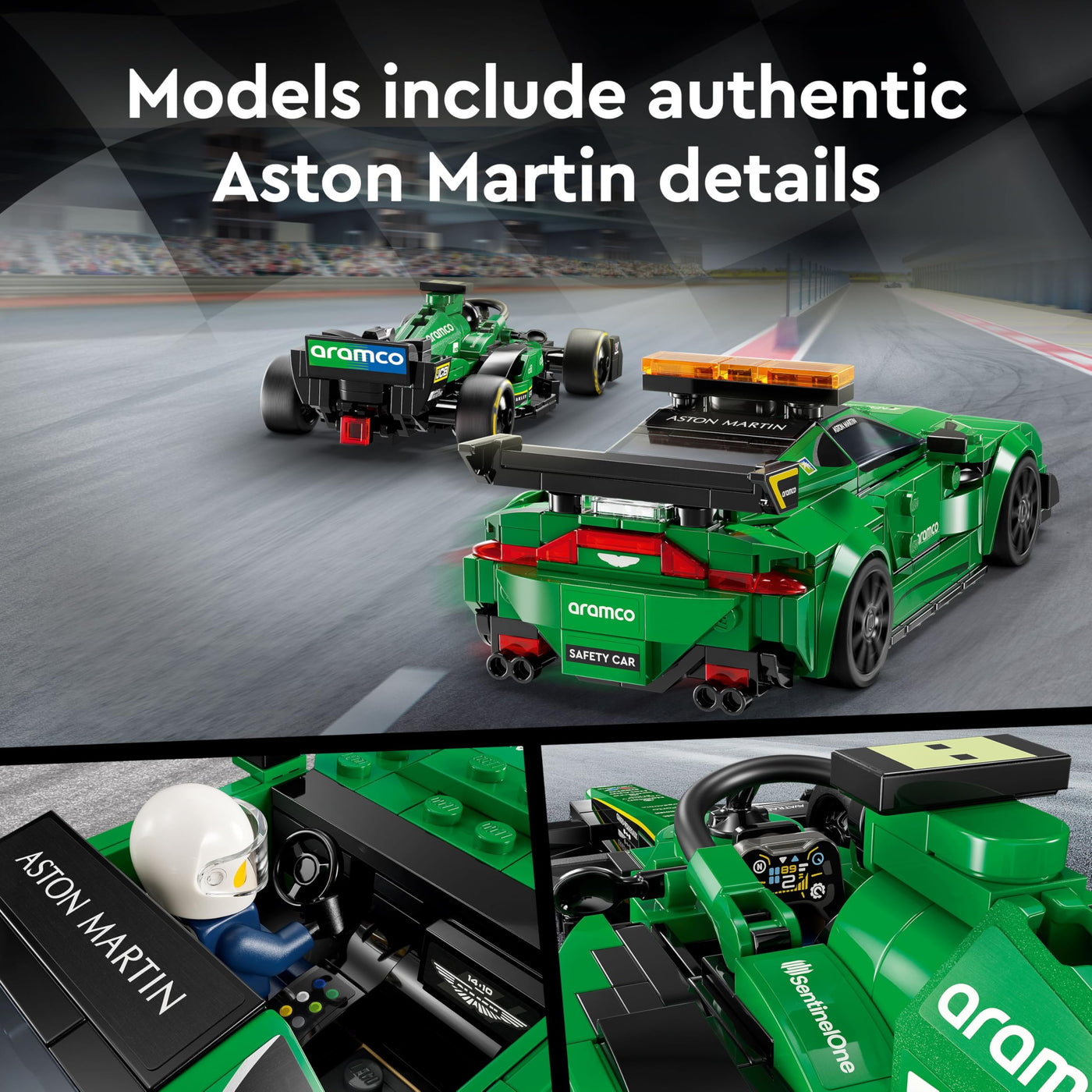LEGO 76925 - Speed Champions Aston Martin Safety Car and AMR23