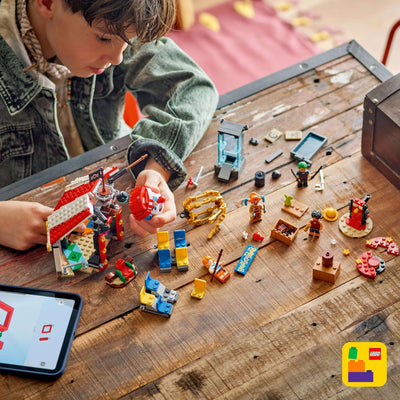 LEGO ONE Piece Zirkuszelt von Buggy dem Clown - Interaktives Spielzeug mit 4 Minifiguren - Ruffy, Nami & Zoro sowie 2 Steckbriefen - Kreatives Geschenk für Jungen, Mädchen & Fans ab 8 Jahren - 75637