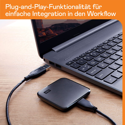 WD Elements™ SE SSD externe SSD 1 TB (USB 3.0-Schnittstelle, Plug-and-Play, 400 MB/s Lesegeschwindigkeit) Grau, Festkörper-Laufwerk