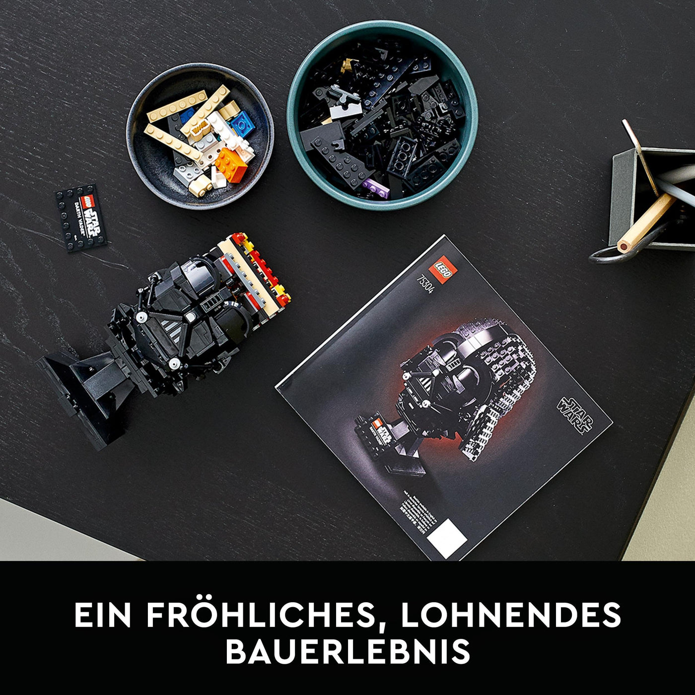 LEGO Star Wars Darth Vader Helm, Bauset für Erwachsene, Geschenkidee für Männer, Frauen, Ihn oder Sie, sammelbares Modell zum Bauen und Ausstellen 75304