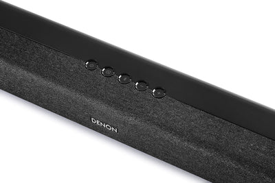 Denon DHT-S416 hochwertige 2.1 TV Soundbar mit kabellosem Subwoofer, Google Chromecast integriert, WLAN, Bluetooth, Dolby Digital, HDMI ARC, optischer Eingang, Black