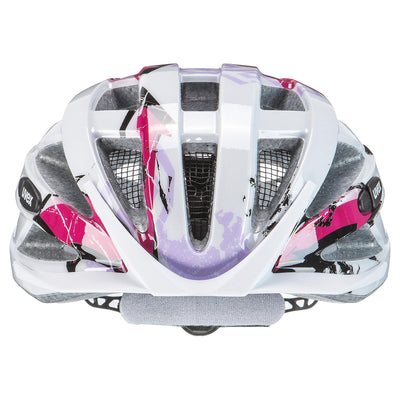 uvex air wing - leichter Allround-Helm für Damen und Herren - individuelle Größenanpassung - erweiterbar mit LED-Licht - white-pink - 56-60 cm