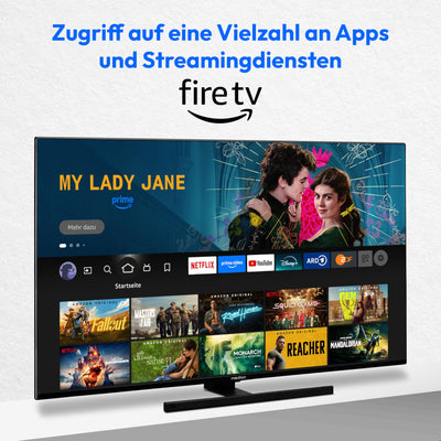 MEDION X15032 (MD 31411) 125,7 cm (50 Zoll) QLED Fernseher (Fire TV, 4K Smart TV, Dolby Vision HDR, Dolby Atmos, Netflix, Prime Video)