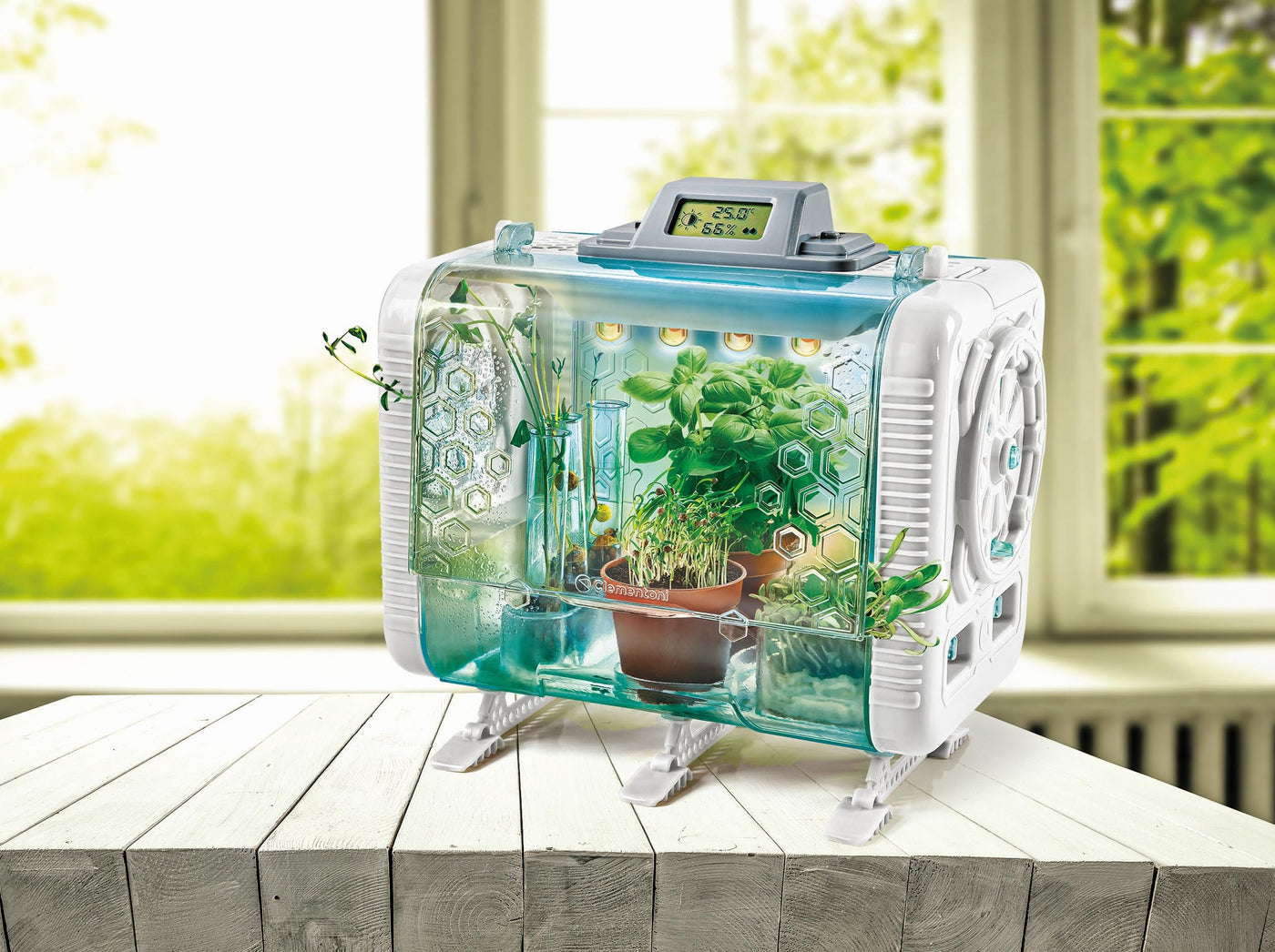 Clementoni Galileo Lab High Tech Gewächshaus - Experimentierkasten & Spielzeug für Kinder ab 8 Jahren von Clementoni 59406