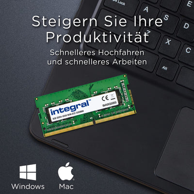 Integral 16GO DDR4 RAM 2400MHz (oder 2133MHz) SODIMM Laptop/Notebook PC4-19200 Arbeitsspeicher