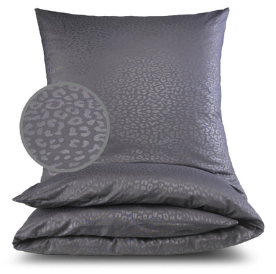 MALIKA® Bettwäsche Prägedruck 135x200 4 teilig | ÖkoTex Zertifiziert & für Allergiker geeignet |Bettwäsche Set mit je 2 Bettbezügen 135 x 200 & 2 Kissenbezügen 80x80