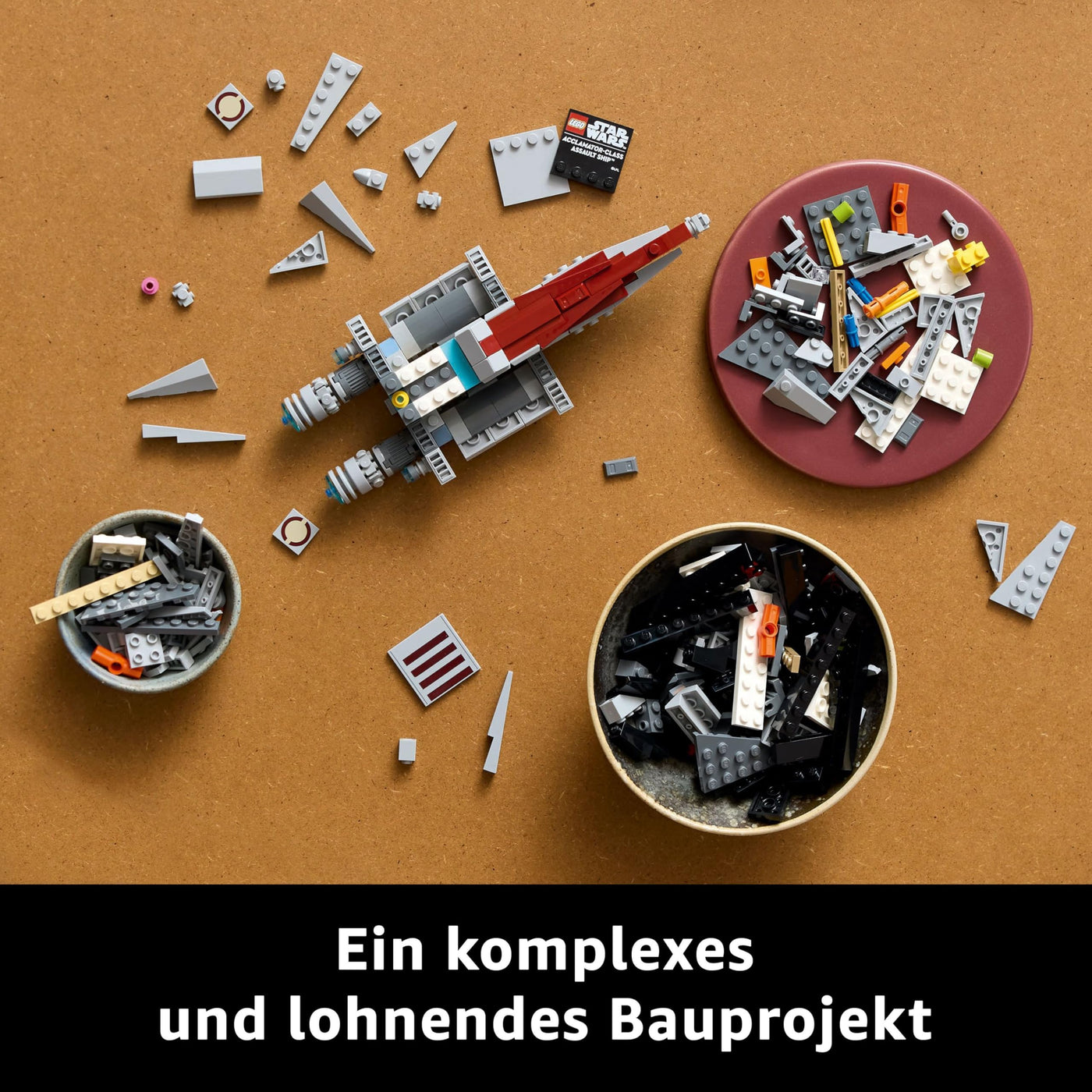 LEGO Star Wars 75404 Assault Ship der Acclamator-Klasse aus Angriff der Klonkrieger - Sternenschiff zum Sammeln, Bauen und Ausstellen - Fantasy Bauset - Geschenk für Erwachsene und Jugendliche Fans