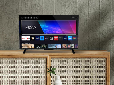 Toshiba Smart VIDAA TV 43 Zoll Ultra HD 43UV2363DA 4K 43 Zoll TV LED TV kompatibel mit Alexa, DVB-T2, LED-Technologie, Dolby Vision HDR10, HDMI 2.1