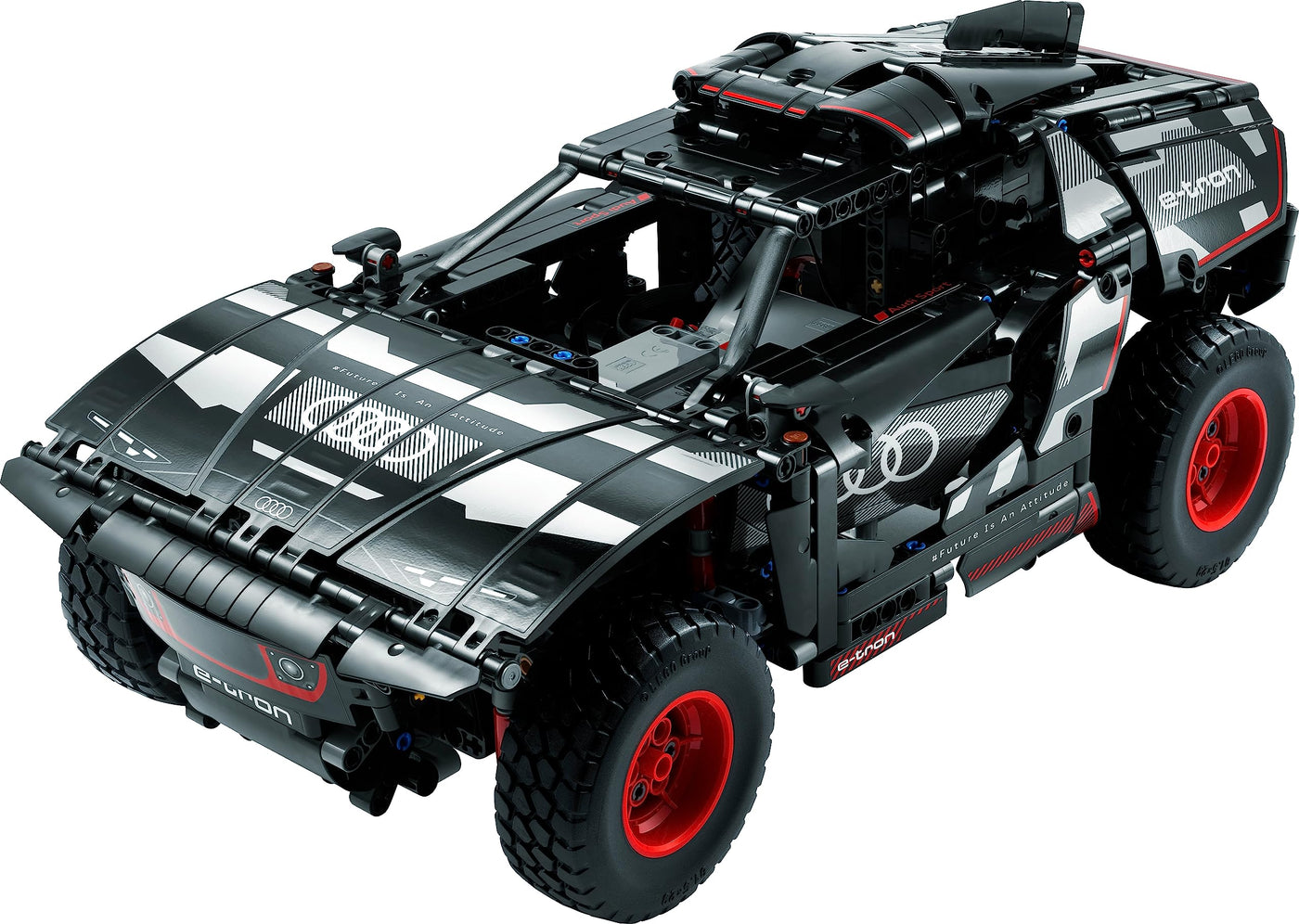 LEGO 42160 Technic Audi RS Q e-tron, ferngesteuertes Rallye-Auto-Spielzeug, Dakar-Rallye-Geländewagen, App-gesteuerter RC mit Control+, Geschenk für Jungen, Mädchen und Fans ab 10 Jahren zum Bauen