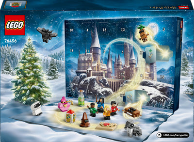 LEGO Harry Potter Adventskalender 2025 - Weihnachten Spielzeug mit 24 Überraschungen - 8 Minifiguren in festlichen Pullovern & 6 Figuren - Geschenk für Mädchen und Jungen ab 7 Jahren - 76456