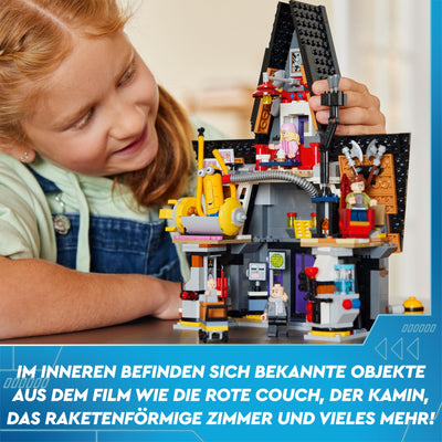 LEGO Ich – Einfach unverbesserlich 4 Familienvilla von Gru und den Minions, Film-Spielset zu Ich – Einfach unverbesserlich 4, Kinderspielzeug, Geschenk für Jungen und Mädchen ab 8 Jahren 75583