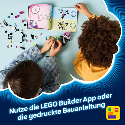 LEGO DREAMZzz 2-in-1 Mateo vs. Cyberhirn-Mech - Roboter Spielzeug für Jungen & Mädchen ab 8 Jahren - Umbaubar in Skorpion - Inkl. Einer Minifigur und einem Träumling - kreative Geschenkidee - 71495