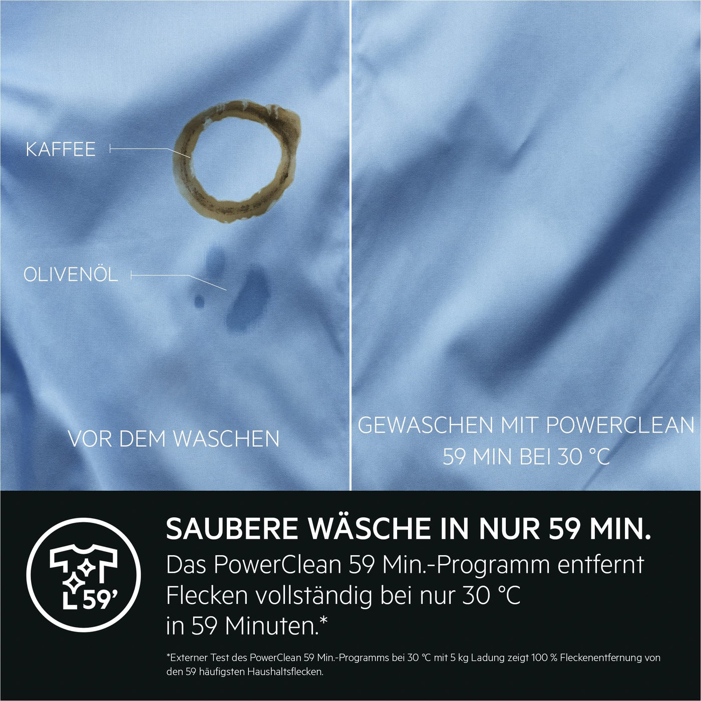 AEG LR8E80690 / WiFi / UniversalDose Schublade / 9.0 kg / Leise / Nachlegefunktion / Kindersicherung / Wasserstopp / 1600 U/min