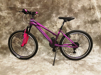 26 Zoll Aluminium Damen UND MÄDCHEN Mountainbike Mirage Gefedert mit 21-Gang Kettenschaltung Daumenklickschaltung NEU 2666-LILA-PINK Bitte BEACHTEN AB 155 cm KÖPERGRÖSSE GEEIGNET !!!!!!!