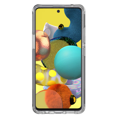 OtterBox Symmetry Clear Hülle für Samsung Galaxy A51 5G, stoßfest, sturzsicher, schützende dünne Hülle, 3X getestet nach Militärstandard, Transparent