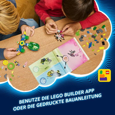 LEGO DREAMZzz Mateo mit dem Z-Blob Action-Rennwagen, 2-in-1 Fantasy-Spielset mit Fahrzeugen, Minifiguren und Traumwesen für Kinder ab 8 Jahren, Geschenk für Jungen und Mädchen 71491