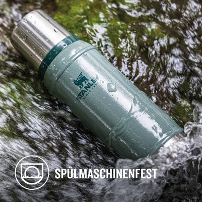 Stanley Classic Legendary Thermosflasche 473 ml - Thermos Hält 15 Stunden Heiß oder Kalt - Edelstahl Thermoskanne - BPA-Frei - Spülmaschinenfest - Nightfall
