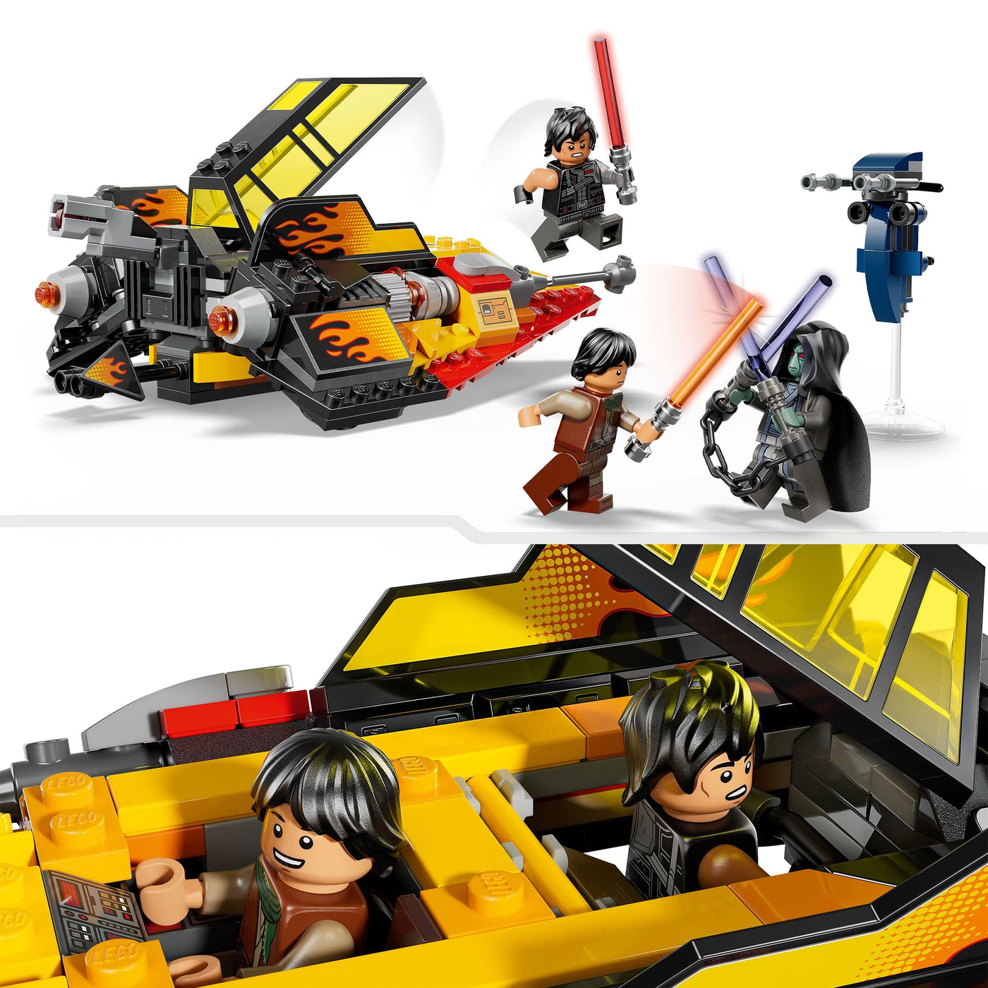 LEGO Star Wars: Rebuild The Galaxy The Force Burner Snowspeeder (75414); Bauspielzeug für Kinder; Geschenk für Jungen, Mädchen und alle Fans ab 7 Jahren; Fahrzeug zum Sammeln