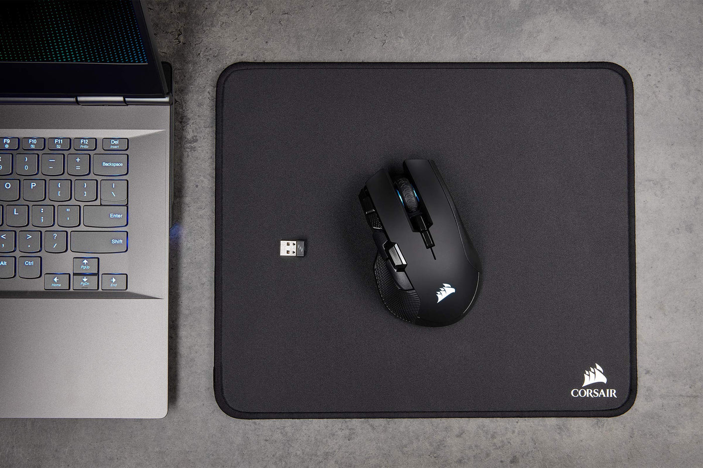 CORSAIR IRONCLAW RGB WIRELESS FPS/MOBA Gaming Mouse - 18.000 DPI - 10 Programmierbare Tasten - Für Große Hände Geeignet - iCUE-Kompatibel - PC, Mac, PS5, PS4, Xbox - Schwarz