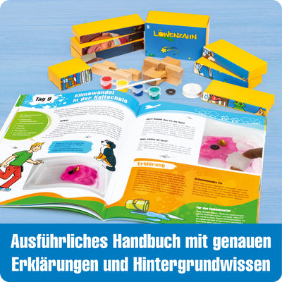 FRANZIS 67165 - Löwenzahn Adventskalender zum Experimentieren und Forschen, 24 spannende Projekte für die Weihnachtszeit, für Kinder ab 8 Jahren: Experimente und Wissen zu Natur, Umwelt und Technik