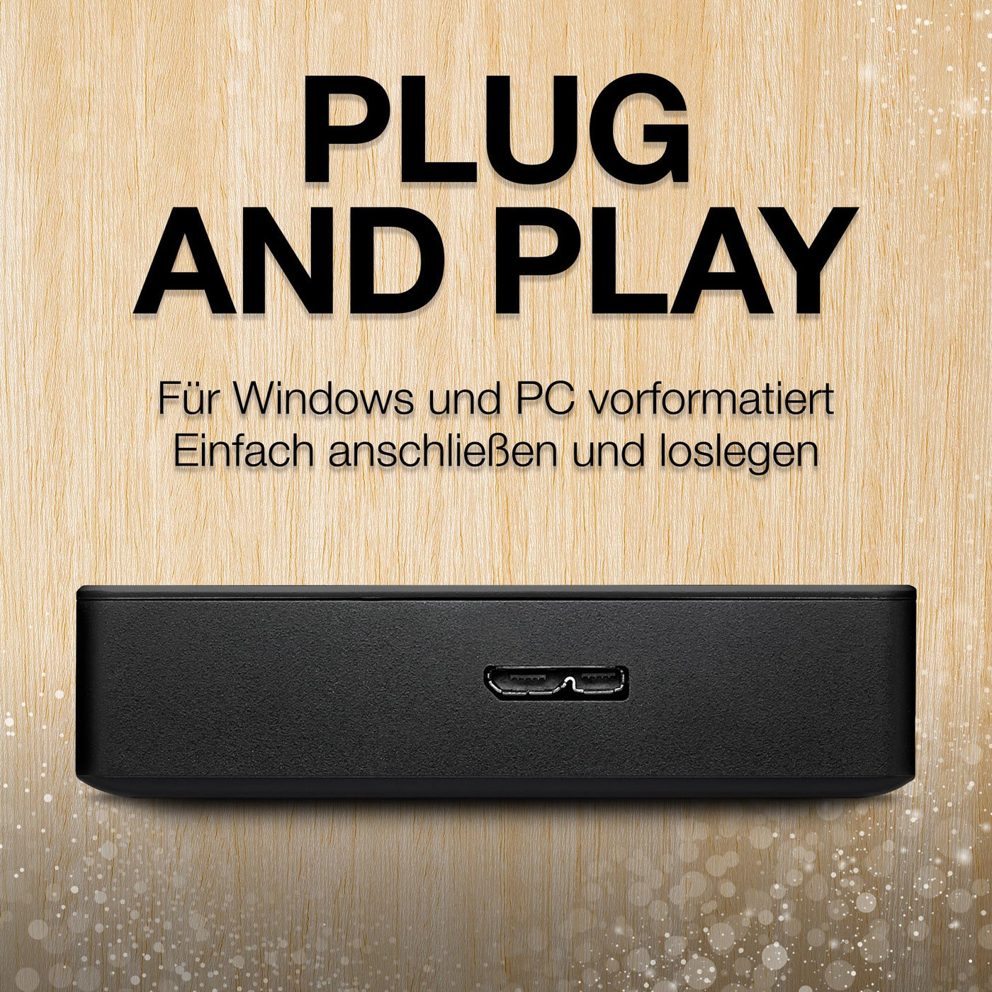 Seagate Portable Drive 5TB tragbare externe Festplatte, 2.5 Zoll, USB 3.0, inkl. 2 Jahre Datenrettungsdienst, Modellnr.: STGX5000400