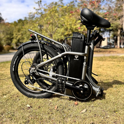 KIMDYMA C20 250W Faltbares E-Bike 120KM Reichweite 36V Akku 25km/h 7-Gang Leichtes Pedelec mit Drehmomentsensor Faltrat für Stadtpendler (schwarz)