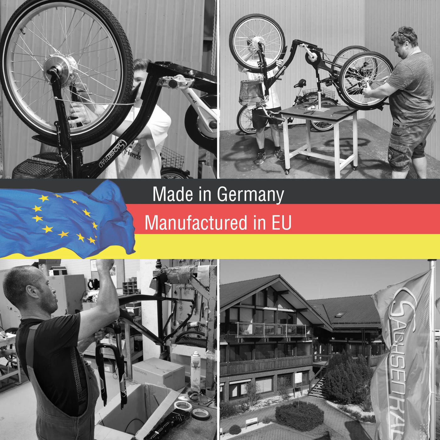 SachsenRAD E-Folding Bike Klapprad F6 Safari 20 Zoll Fatbike StVZO | 85N.M Bafang Geländemotor | Interne Kabelführung | Hochwertige Eloxierung | Ebike Elektrofahrräder Klappbar Pedelec e-Fatbike