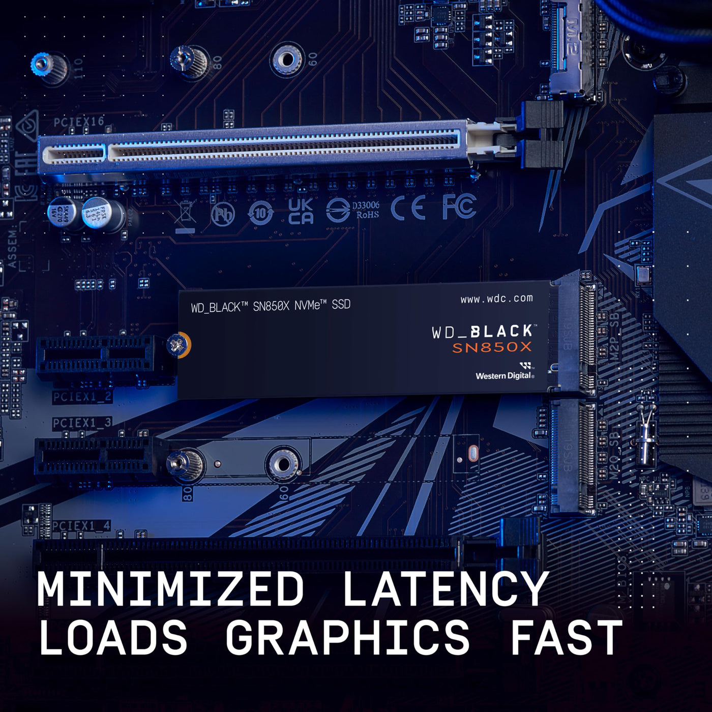 WD_Black SN850X NVMe SSD mit Heatsink 8 TB interne SSD (Gaming Speicher, PCIe Gen4-Technologie, lesen 7.2 MB/s, Schreiben 6.600 MB/s) Schwarz