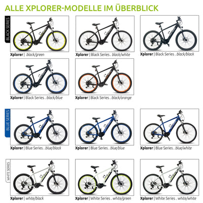 Highphoria Elektrofahrrad Erwachsene 27.5 Zoll, 250W 25 km/h E-Bike mit Batterie, Starker Motor, Kettenschaltung, E-Mountainbike mit Hydraulische Federgabel Pedelec(Schwarz-Grün)