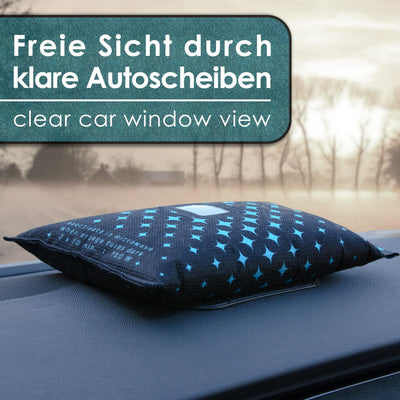 King Kong State Luftentfeuchter für Autos 2-PACK - Entfeuchter-Kissen 2x 750g für beschlagene Autoscheiben - mit Indikator-Fenster und Anti-Rutsch-Pad