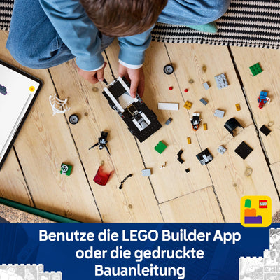 LEGO Marvel Spider-Man Mech vs. Venom Muscle Car - Auto Spielzeug mit 3 Superhelden Minifiguren - Modellauto mit Shootern - Geschenk für Jungen und Mädchen ab 7 Jahren 76309