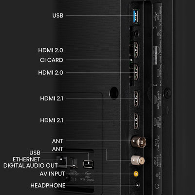 Hisense 100U7KQ (100 Zoll) Fernseher 4K Mini LED ULED HDR Smart TV, Quantum Dot, 144Hz, HDMI 2.1, Game Mode Pro, Dolby Vision IQ & Atmos, Bluetooth, Alexa Built-in, Anthrazit