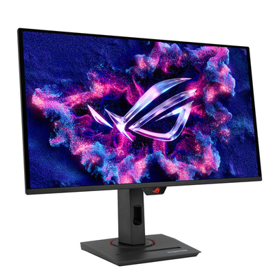 ASUS ROG Strix OLED XG27ACDNG - 27 Zoll WQHD Gaming Monitor - 360 Hz, 0.03ms GtG, G-Sync, FreeSync, AdaptiveSync, DisplayHDR 400 - QD-OLED, 16:9, DP 1.4 DSC, HDMI 2.1, USB-C mit 90W, USB-Hub, Ergo.
