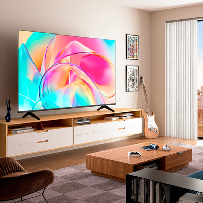 Hisense 50E7KQ QLED Smart TV 127cm (50 Zoll), 4K, HDR10, HDR10+ decoding, HLG, Dolby Vision, DTS Virtual, 60Hz Panel, Bluetooth, Alexa Built-in, VIDAA Voice, schwarz [2023