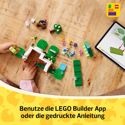 LEGO Animal Crossing Die Schneiderei der Schneiderschwestern, Bauset für kreative Rollenspiele, Geschenk für Mädchen, Jungen und Fans des Videospiels ab 6 Jahren, Abenteuer Spielset 77055