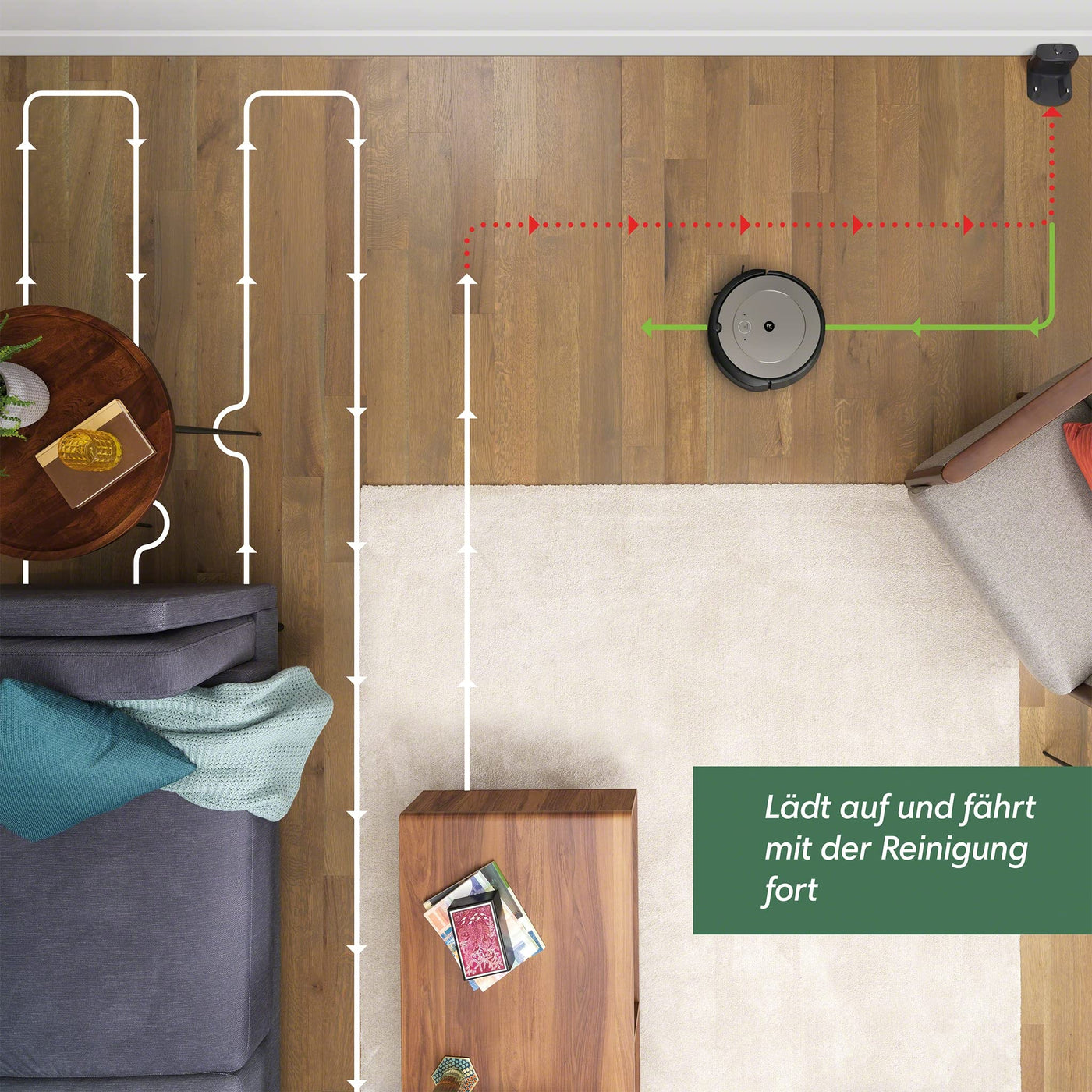 iRobot Roomba i1152 Saugroboter (Staubsauger Roboter), WLAN-fähig mit Zwei Gummibürsten für alle Böden, Individuelle Vorschläge per App, Kompatibilität mit Sprachassistenten, Farbe: Mandel