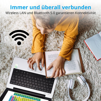 MEDION E11202 29,5 cm (11,6 Zoll) HD Notebook (Intel Celeron N3450, 4GB RAM, 64GB Flash-Speicher, Webcam, Win 10 Home im S-Modus)