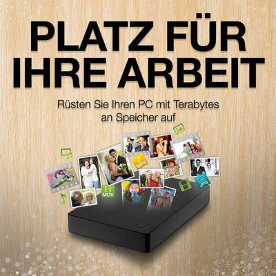 Seagate Portable Drive 4TB tragbare externe Festplatte, 2.5 Zoll, USB 3.0, inkl. 2 Jahre Datenrettungsdienst, Modellnr.: STGX4000400