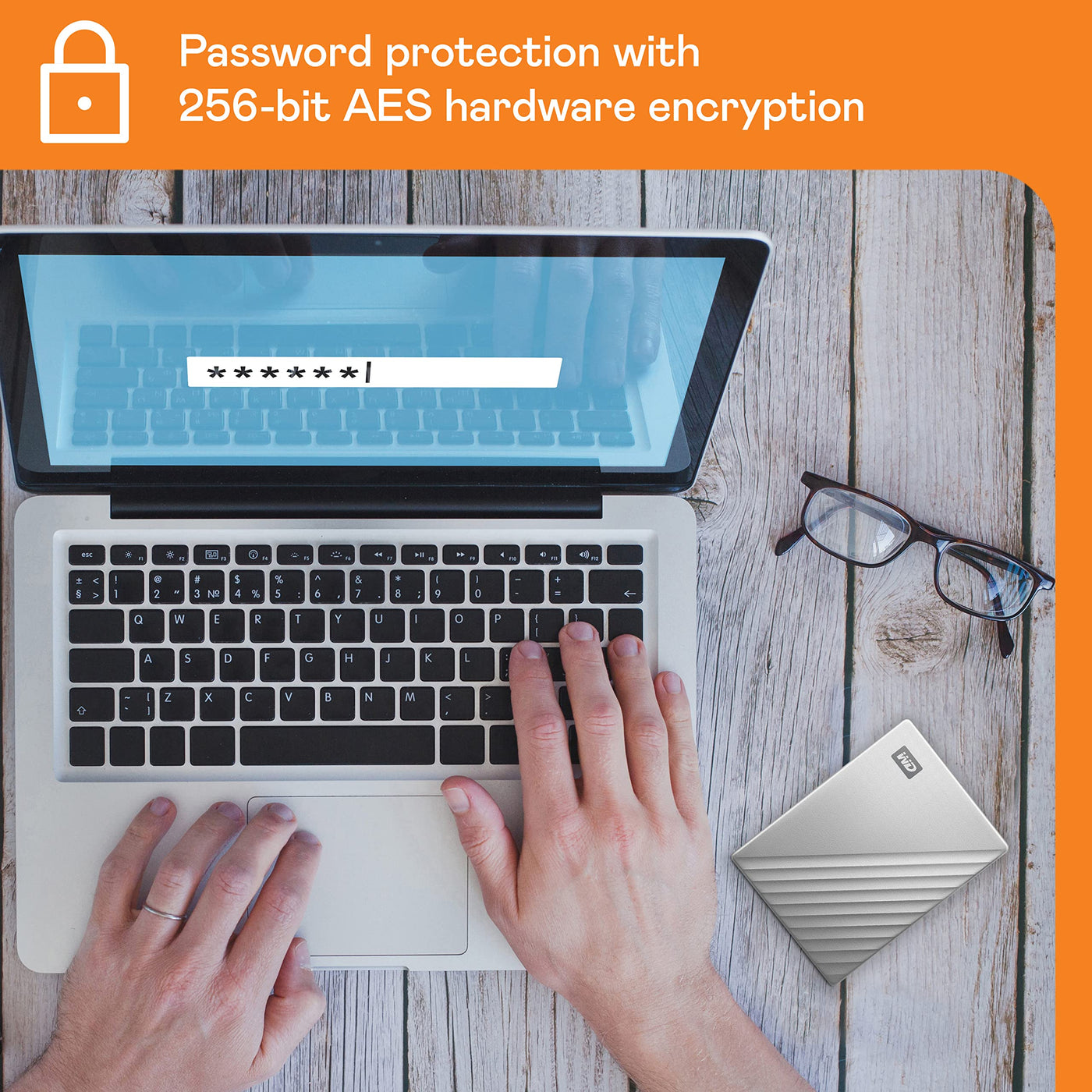 WD My Passport Ultra externe Festplatte 4 TB (mobiler Speicher, Metallgehäuse, herunterladbare Software, automatische Backups, Passwortschutz) Silber - auch kompatibel mit PC, Xbox, PS4 und PS5