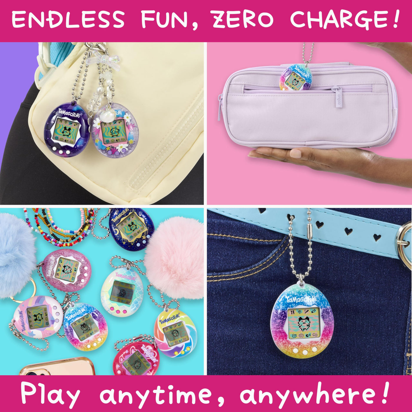 BANDAI - Tamagotchi - Original Tamagotchi - Sakura - virtuelles elektronisches Haustier - 42886