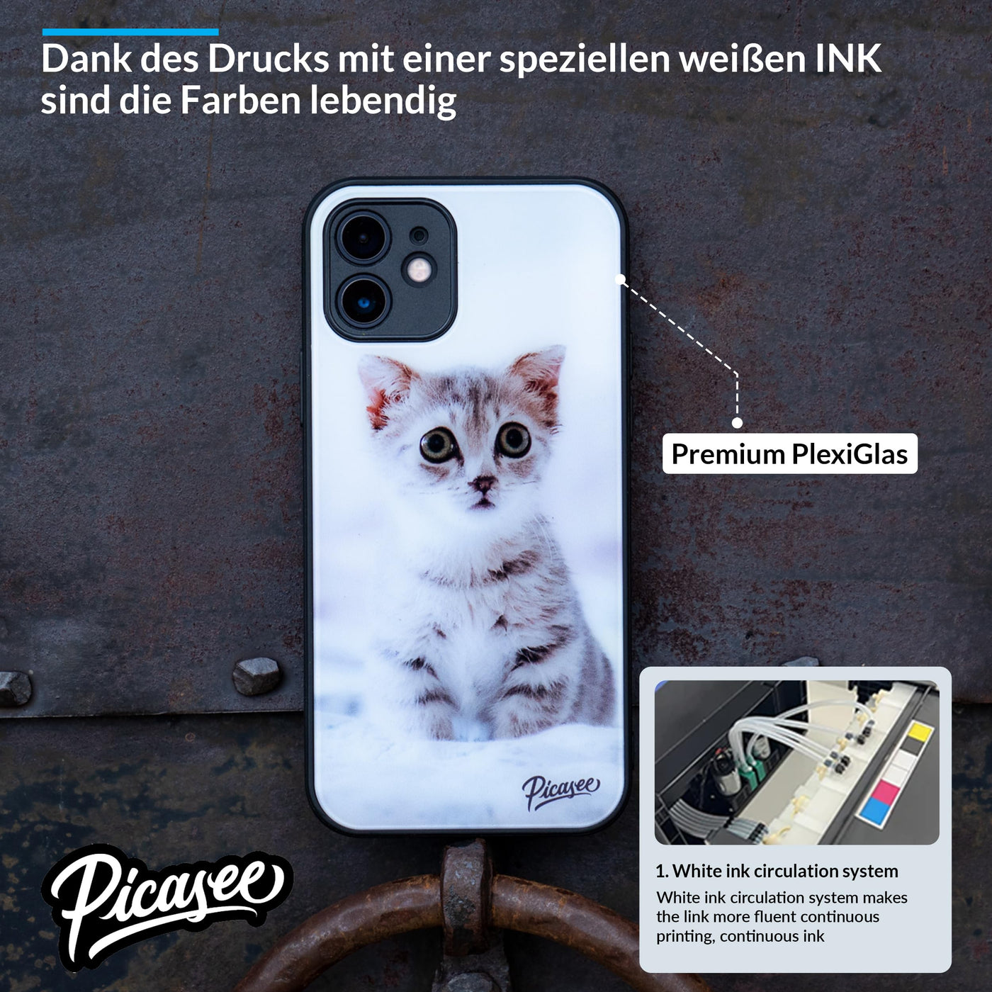 PICASEE Samsung Galaxy A35 5G A356B Hülle - Personalisierte Handyhülle für Samsung Galaxy A35 5G A356B Case | Handyhülle selber gestalten mit Fallschutz 5m - personalisiert Ultimate Handyhülle + Foto