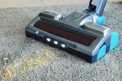 Hoover Akku Saugwischer mit Licht & 2 Akkus – 3-in-1 Staubsauger mit Wischfunktion & Handsauger – 60 Min. Laufzeit – Wischsauger mit Parkfunktion [HF522YSE]