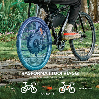 CO-Z 26 Zoll Ebike Umbausatz E-Bike Hinterrad Umbausatz Kit Elektrofahrrad Umbausatz Ebike Conversion Kit Electric Bicycle Umbausatz Pedelec Umbausatz 1000W