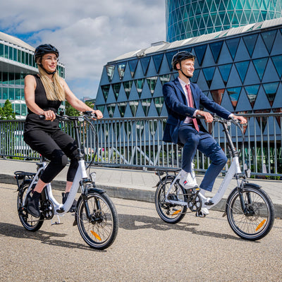VecoCraft E-Pax e-Bike klapprad, klapprad 20 Zoll, mit herausnehmbarem 36V 13Ah Akku, Reichweite bis zu 55-95km, 250W Heckmotor, 7-Gang e-Bike schwarz