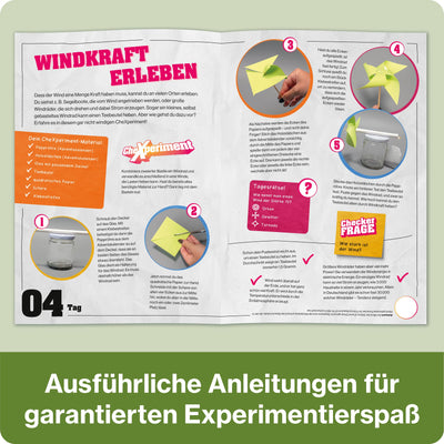 FRANZIS 67330 - CheXperiment Adventskalender Forsche und entdecke mit Checker Tobi!