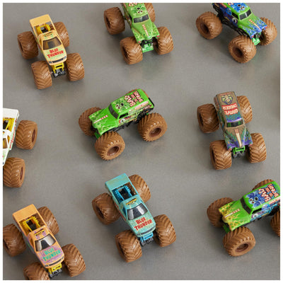 Monster Jam, Mystery Mudders, offizieller Monster Truck aus Druckguss im Maßstab 1:64, zum Waschen und Entdecken (Designs variieren)
